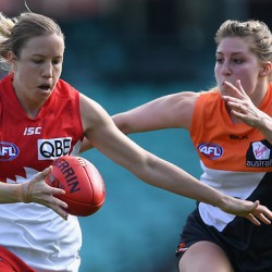 Hemenway Top Goal Kicker in the Swans Giants Showdown Kim2
