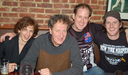 Even Academy Award Winner Geoffrey Rush came out to support the event.