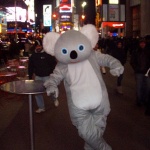 Keith the Koala makes his first appearance Keith