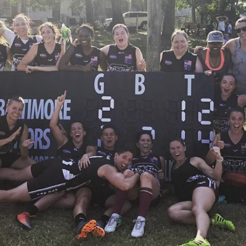 EAFL R2 – Magpies Sweep the Day in the hot Baltimore Sun Baltimore - Women Scoreboad Slider